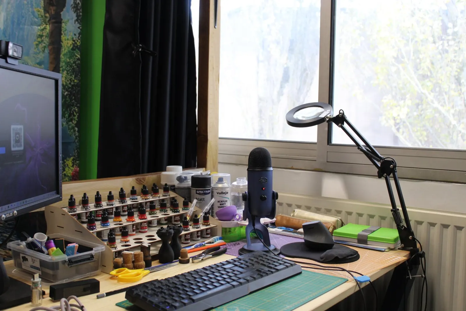 L'atelier de peinture